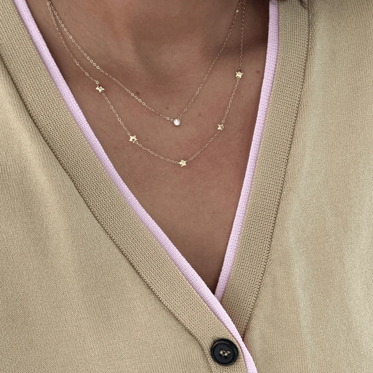 BRACHA Leighton 2 in 1 Star Necklace