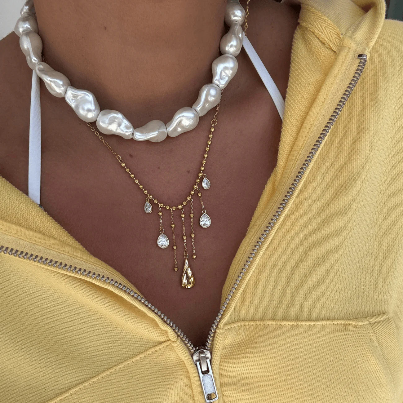 BRACHA Nori Drop Charm Necklace