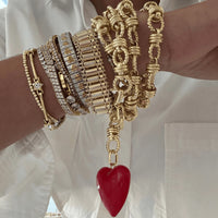 BRACHA Rowan Heart Lariat Necklace