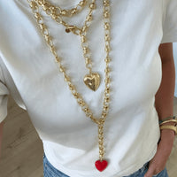 BRACHA Rowan Heart Lariat Necklace