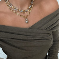 BRACHA Roxy Oval Link Necklace