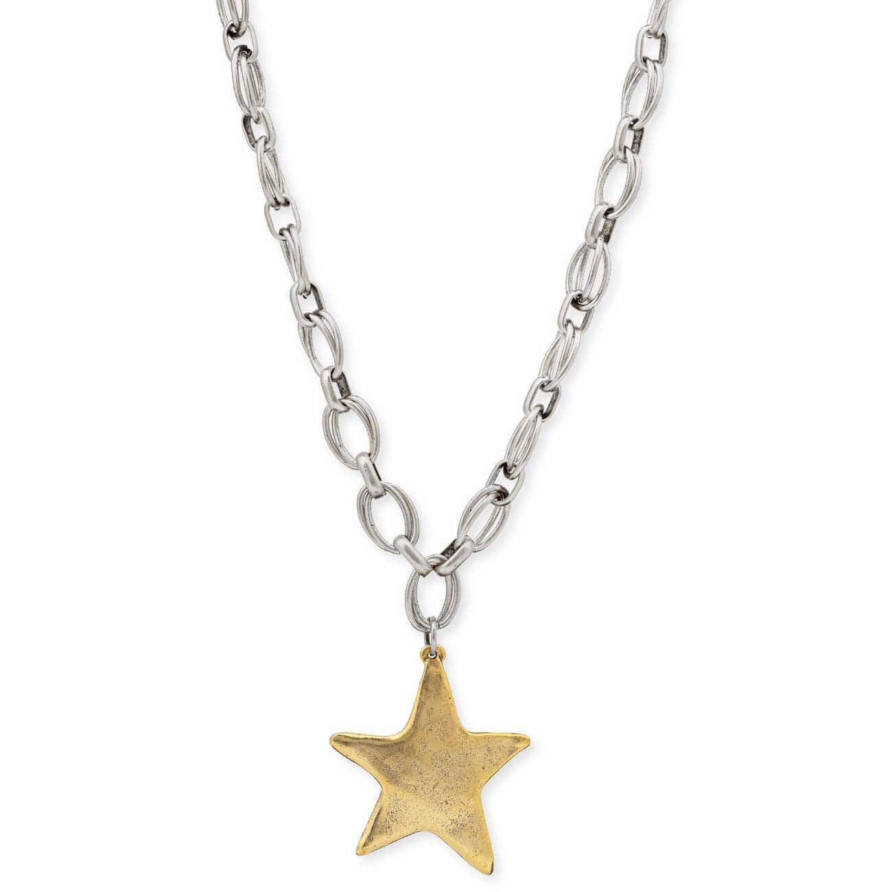 BRACHA Star Shine Necklace in Two Tone
