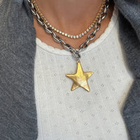 BRACHA Star Shine Necklace in Two Tone