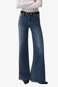 Pistola Vivian Mid Rise Wide Leg Jean