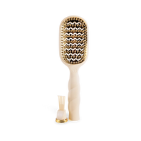 TELETIES Vented Hair Brush in Tan