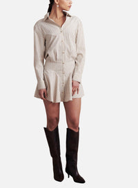 Saylor Naeem Stripe Mini Dress