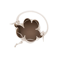 Melie Bianco Laguna Top Handle Bag in Bone