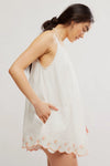 Free People Latecia Embroidered Mini Dress
