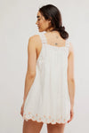Free People Latecia Embroidered Mini Dress