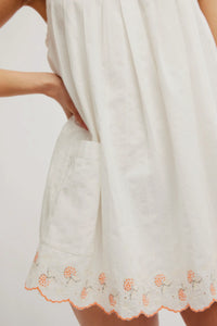 Free People Latecia Embroidered Mini Dress