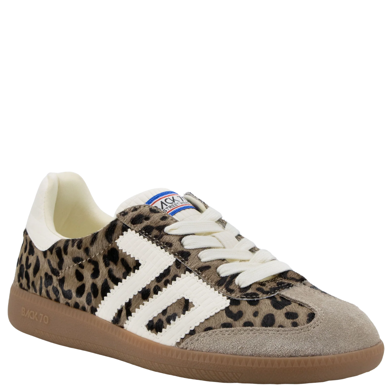 BACK 70 Cloud P Sneakers in Leopard Taupe Milk