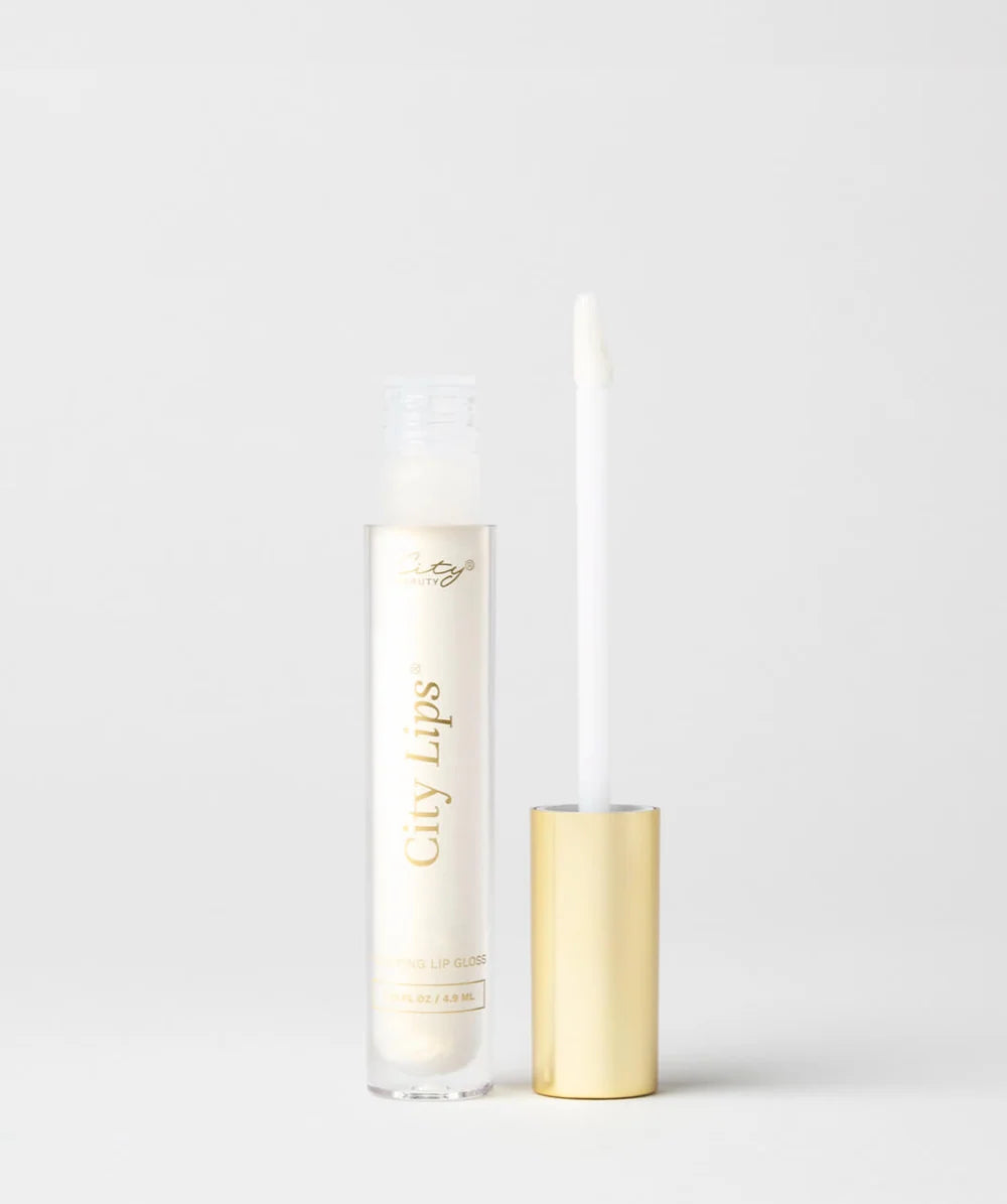 City Lips Plumping Lip Gloss in Midnight Sparkle
