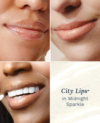 City Lips Plumping Lip Gloss in Midnight Sparkle