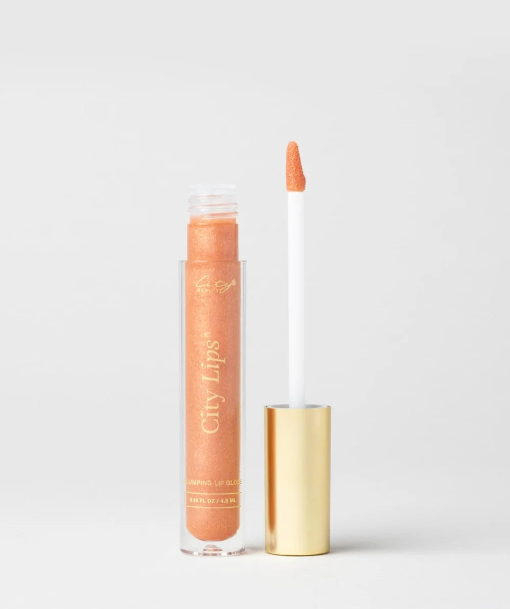 City Lips Plumping Lip Gloss in Nude York