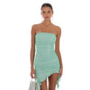 Bella Shimmer Strapless Mini Dress