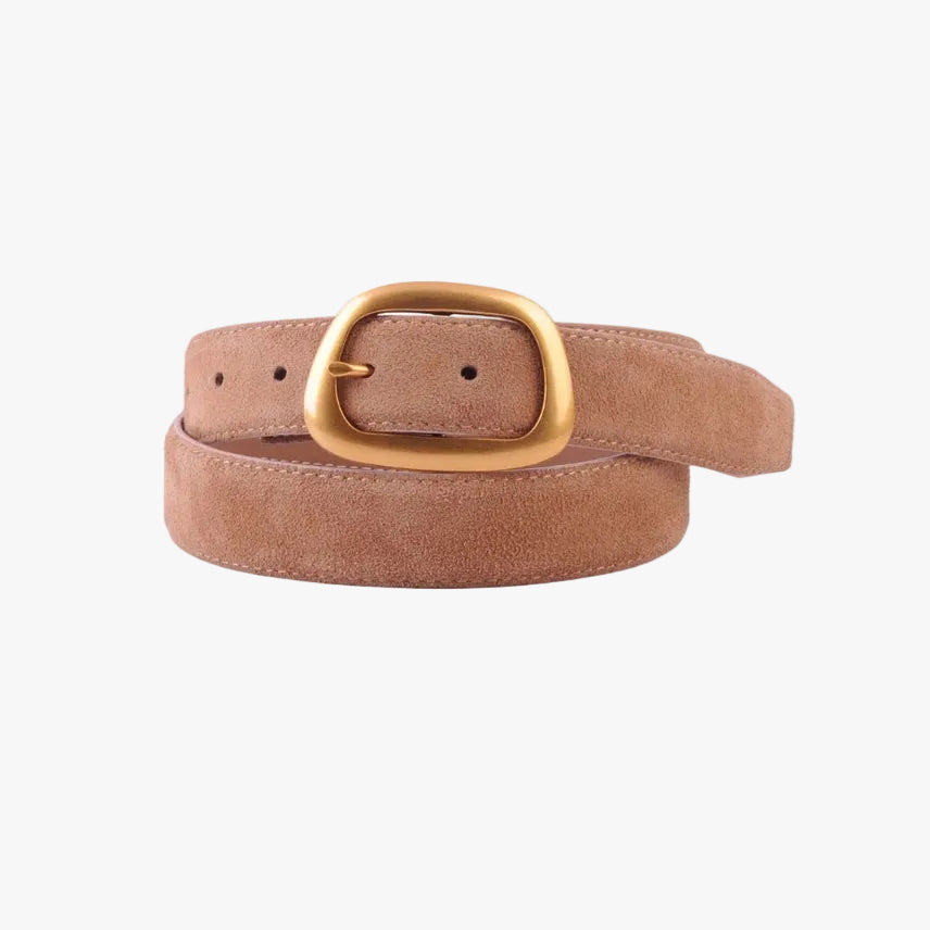 James Suede Belt