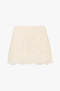 Love Shack Fancy Solennea Lace Skirt