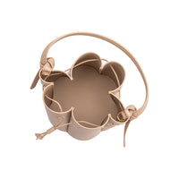 Melie Bianco Laguna Top Handle Bag in Nude