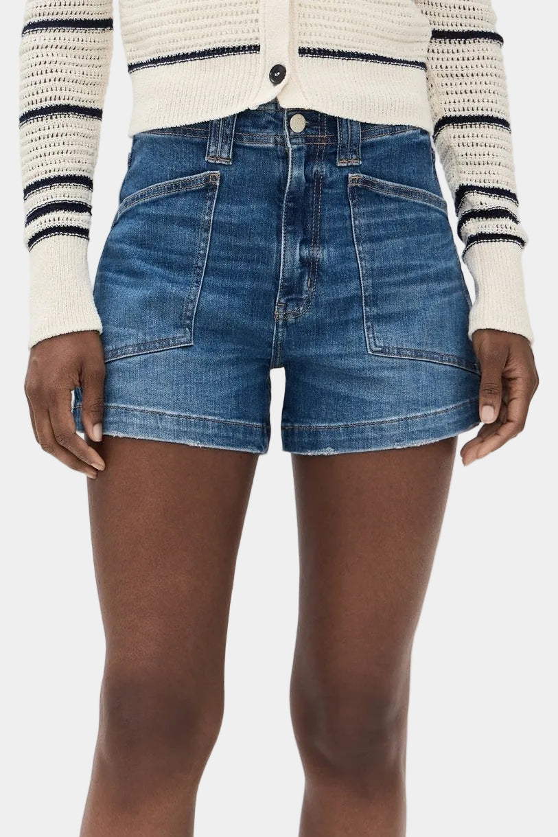 DAZE Valley Girl Denim Shorts in Manhattan