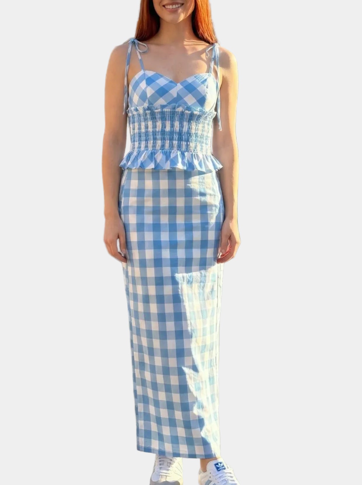 Delaney Gingham Set