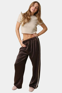 Romy Knit Cropped Sweater in Light Mocha