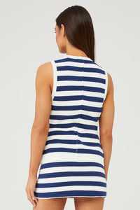 Show Me Your Mumu Devin Tank in Navy Stripe Delight