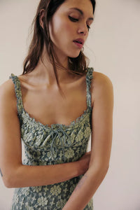 Free People Lucinda Lace Midi Dress