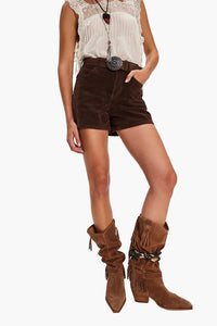 Free People Faith Fringe Western Boots