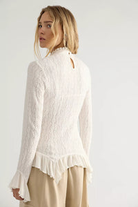Free People Hope Long Sleeve Blouse