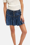 Free People Roselle Denim Mini Skirt