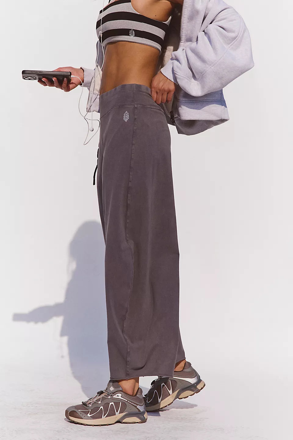 FP Movement Hot Shot Easy Pant in Vintage Black