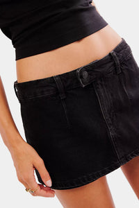 Free People Gallivanting Skort in Black