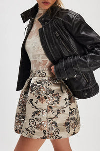 Free People Benjamine Mini Skirt
