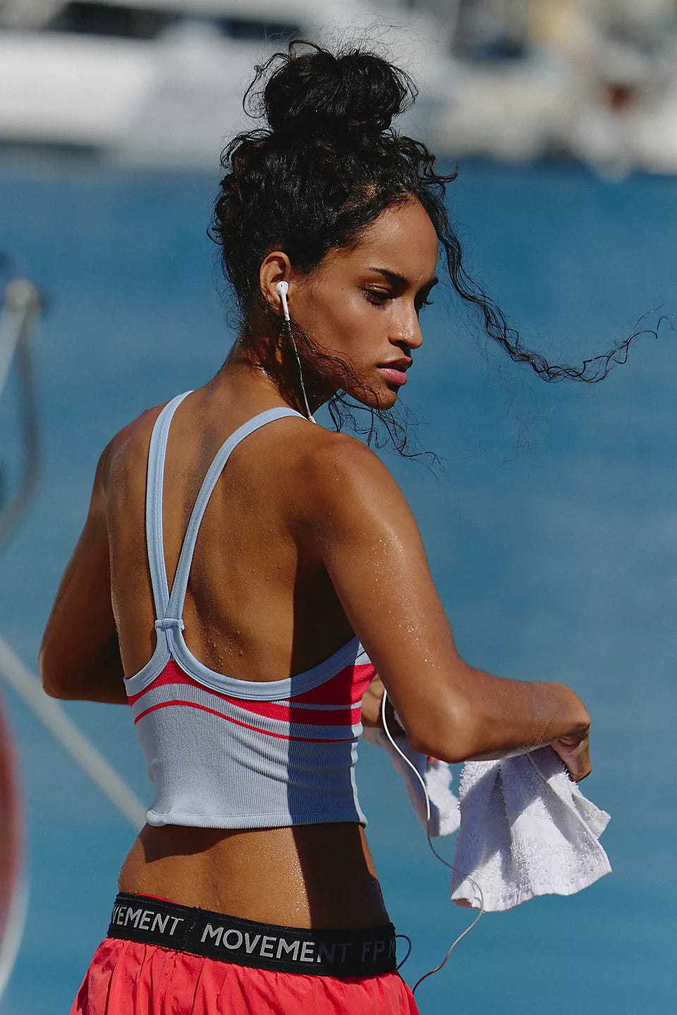 FP Movement All Clear Striped Cami in Retro Stripe