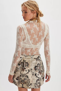 Free People Benjamine Mini Skirt