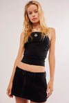 Free People Gallivanting Skort in Black