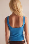 Free People Simply Soft Cami in Breezy Blue
