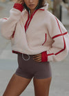 FP Movement Mountain High Half Zip Fleece in Ballet Slipper Combo
