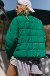 FP Movement Pippa Packable Puffer Jacket in Green Glow