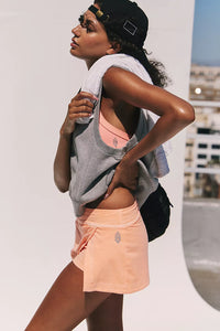 FP Movement Hot Shot Mini Skort in Pastel Peach