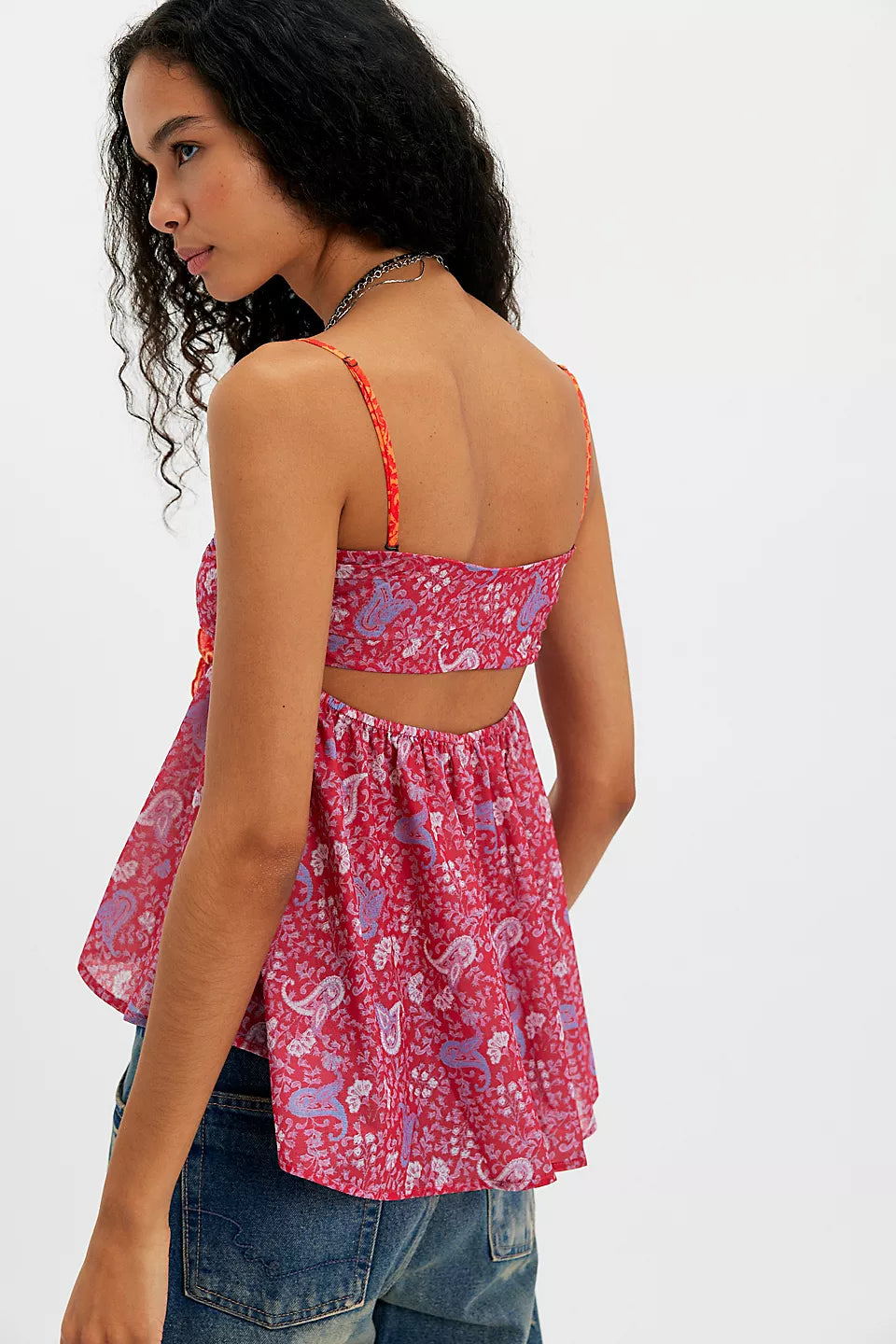 Free People Malia Babydoll Tank