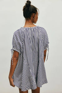 Free People Farley Gingham Tunic