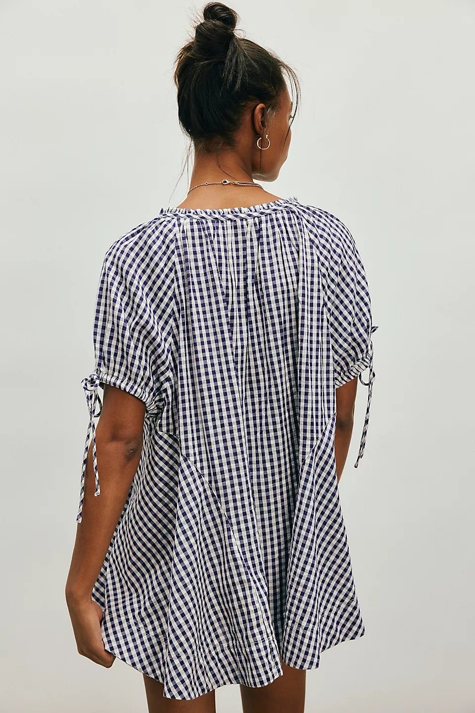 Free People Farley Gingham Tunic