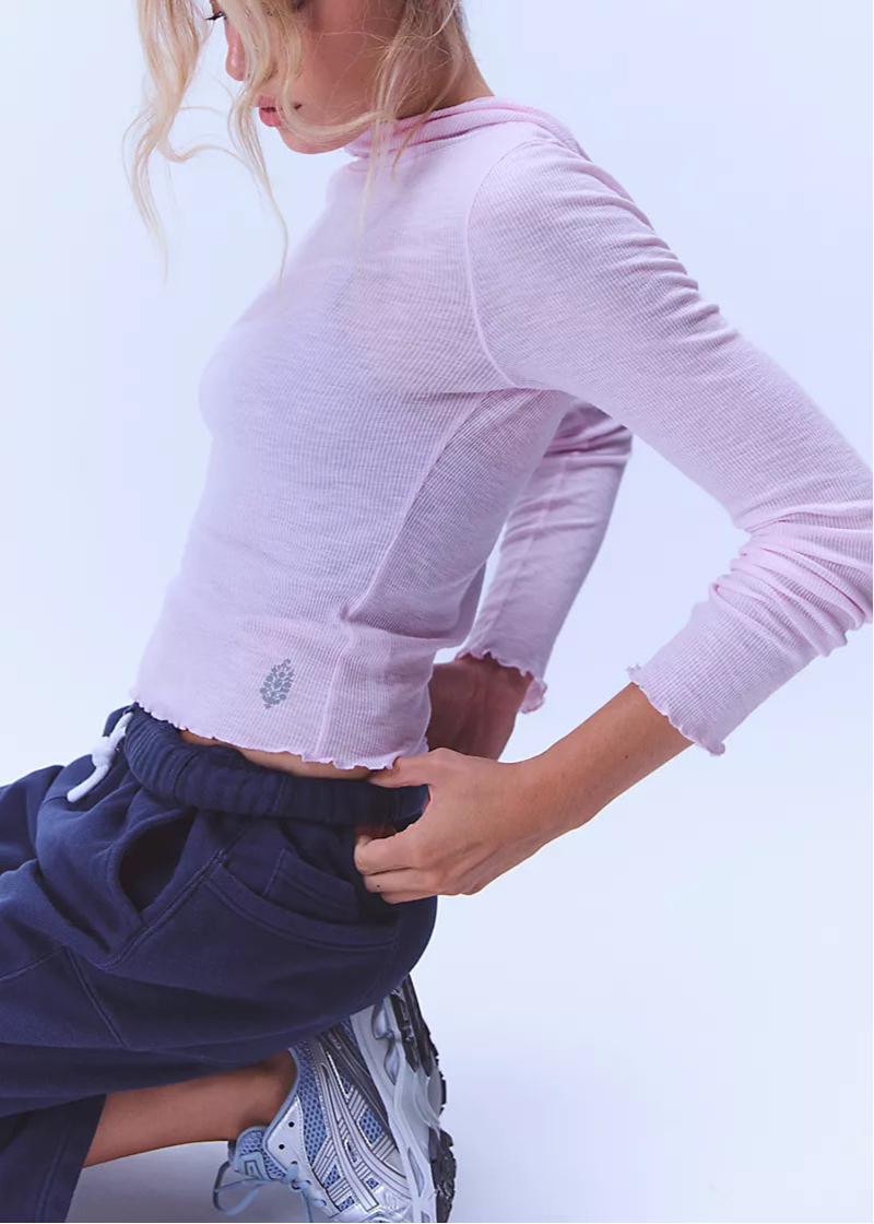 FP Movement Breathe Easy Layer in Powder Pink