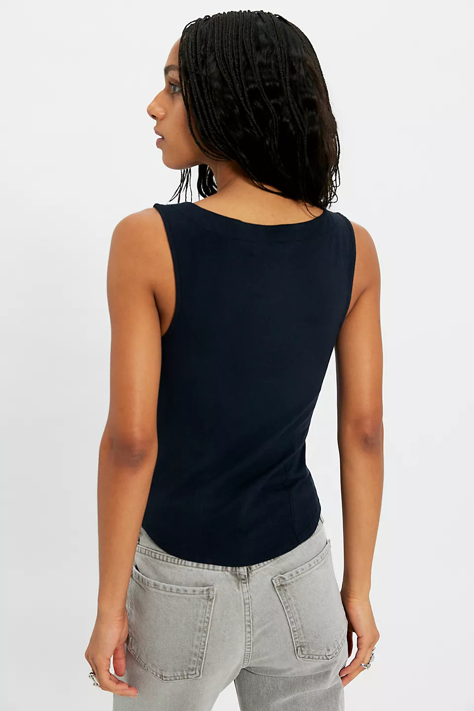 Free People Iconic Tank in Black
