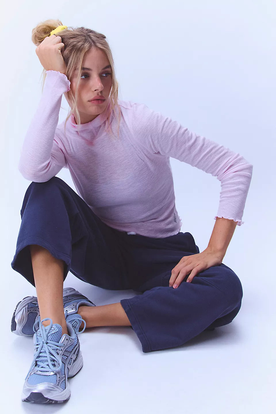 FP Movement Breathe Easy Layer in Powder Pink