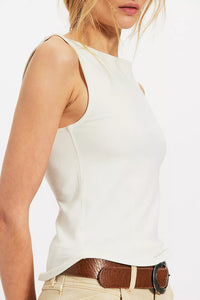 Free People Iconic Tank in Whisper White