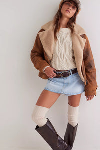 Free People Gallivanting Skort in Aegean