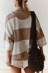 FP Movement Retro Rugby Set in Sandy Combo