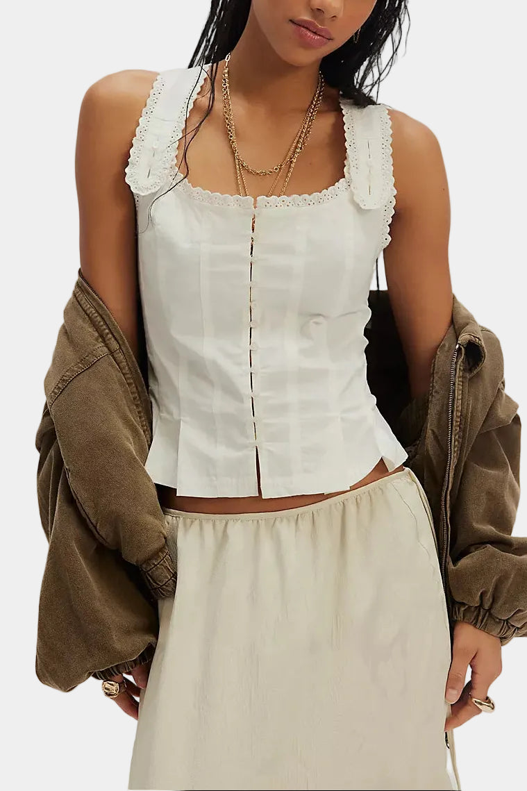 Free People Bridgette Corset Top